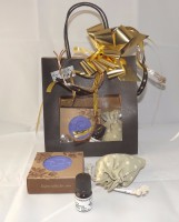 Coffret HE lavande BIO & ballotin coton fleur & savon 